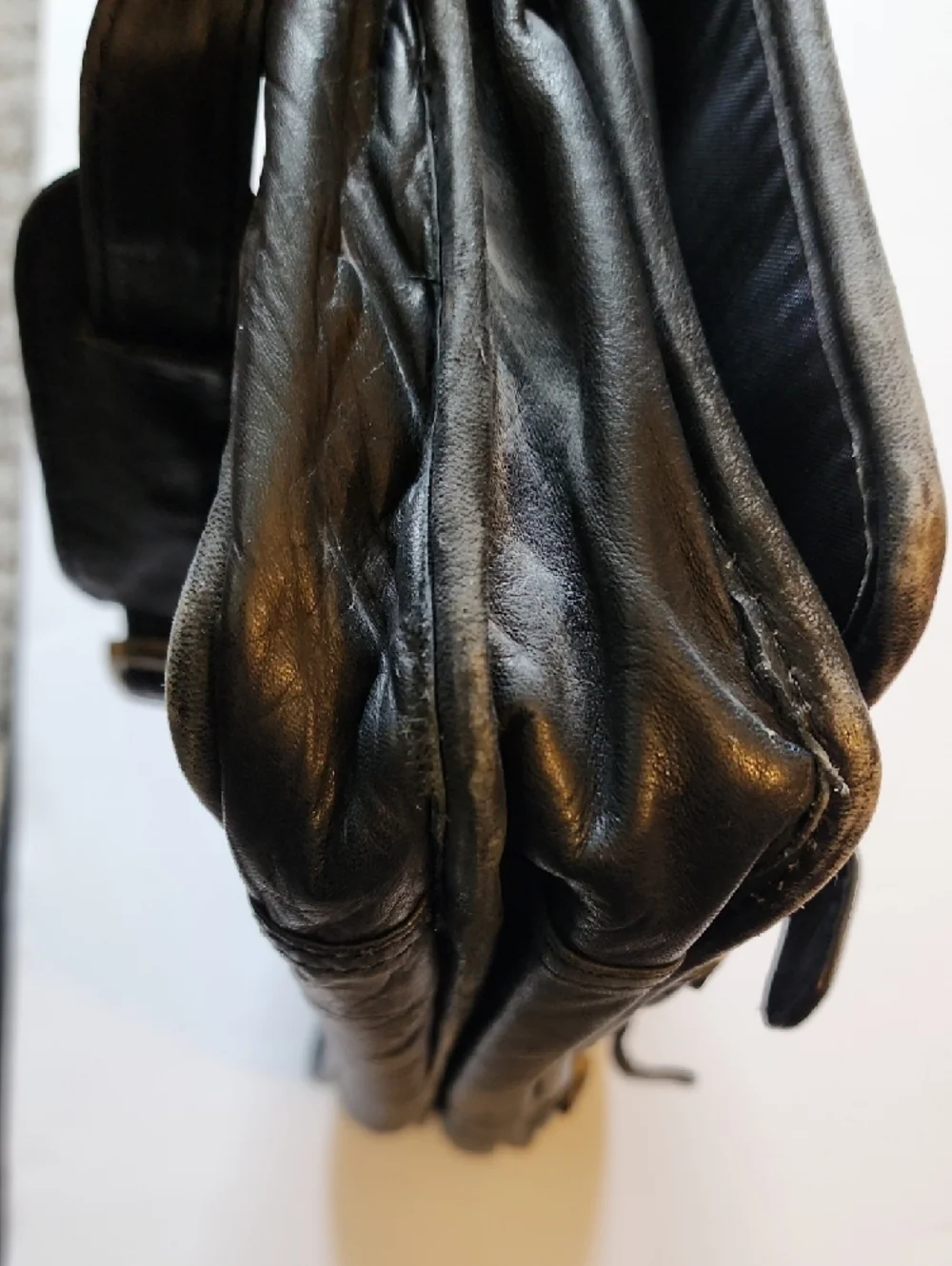 The Unbranded Brand leather features bag